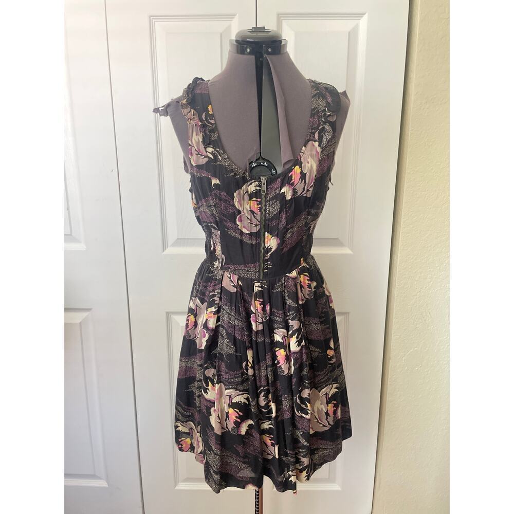 Urban Outfitters Kimchi Blue Cotton Blend Fit & Flare Floral Day Dress • Sz S 🔴